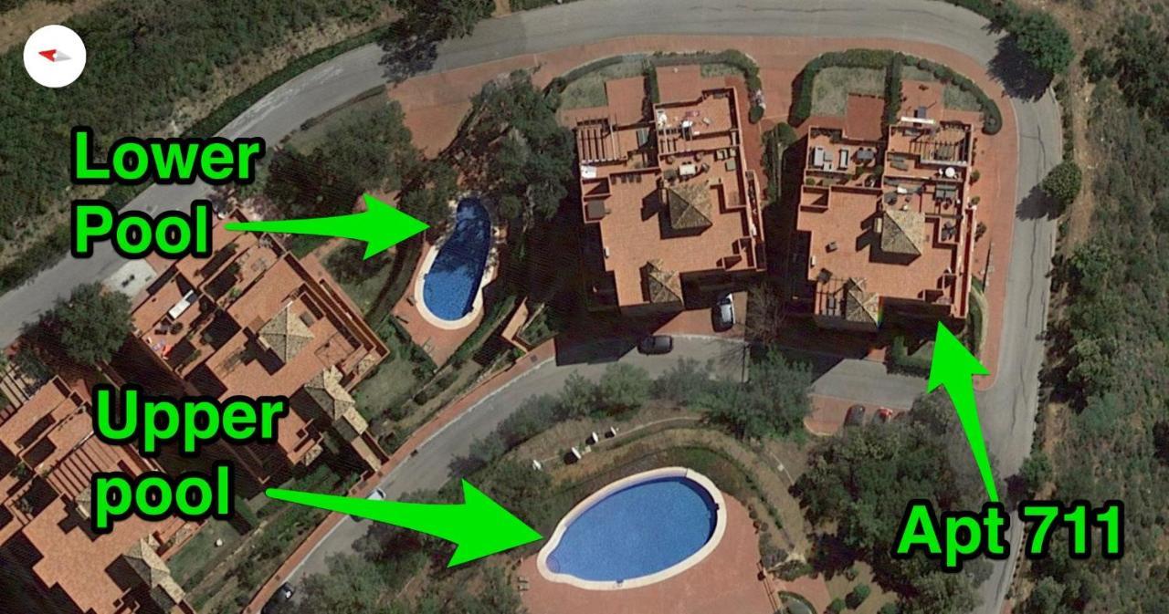 Bright Apartment In The Hills Of Elviria マラガ エクステリア 写真